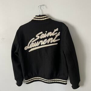 Saint laurent teddy bomber club